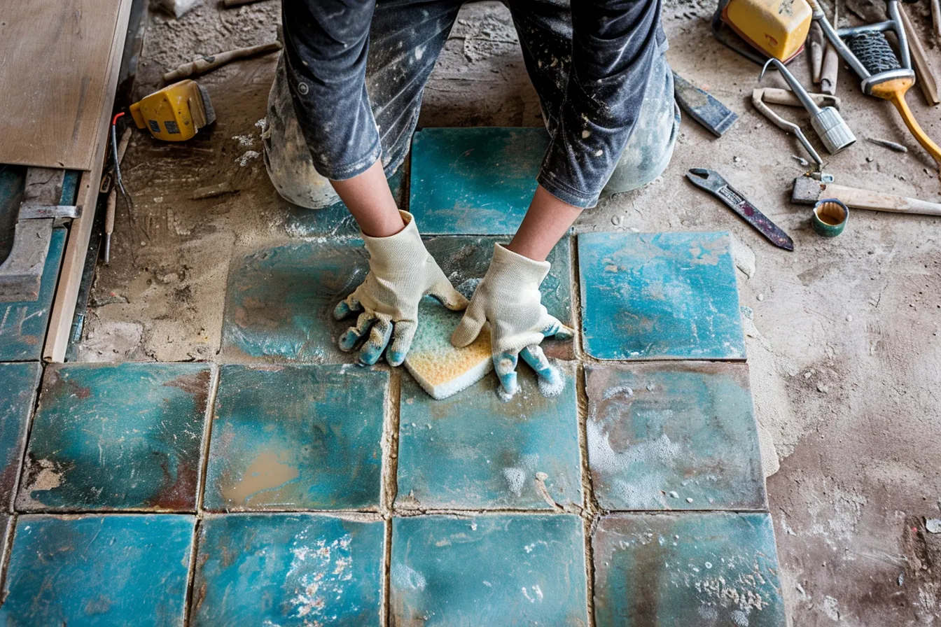 Comment nettoyer carrelage après chantier