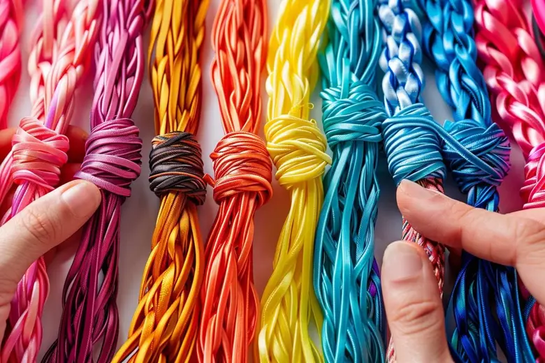 Comment réaliser des scoubidous colorés facilement