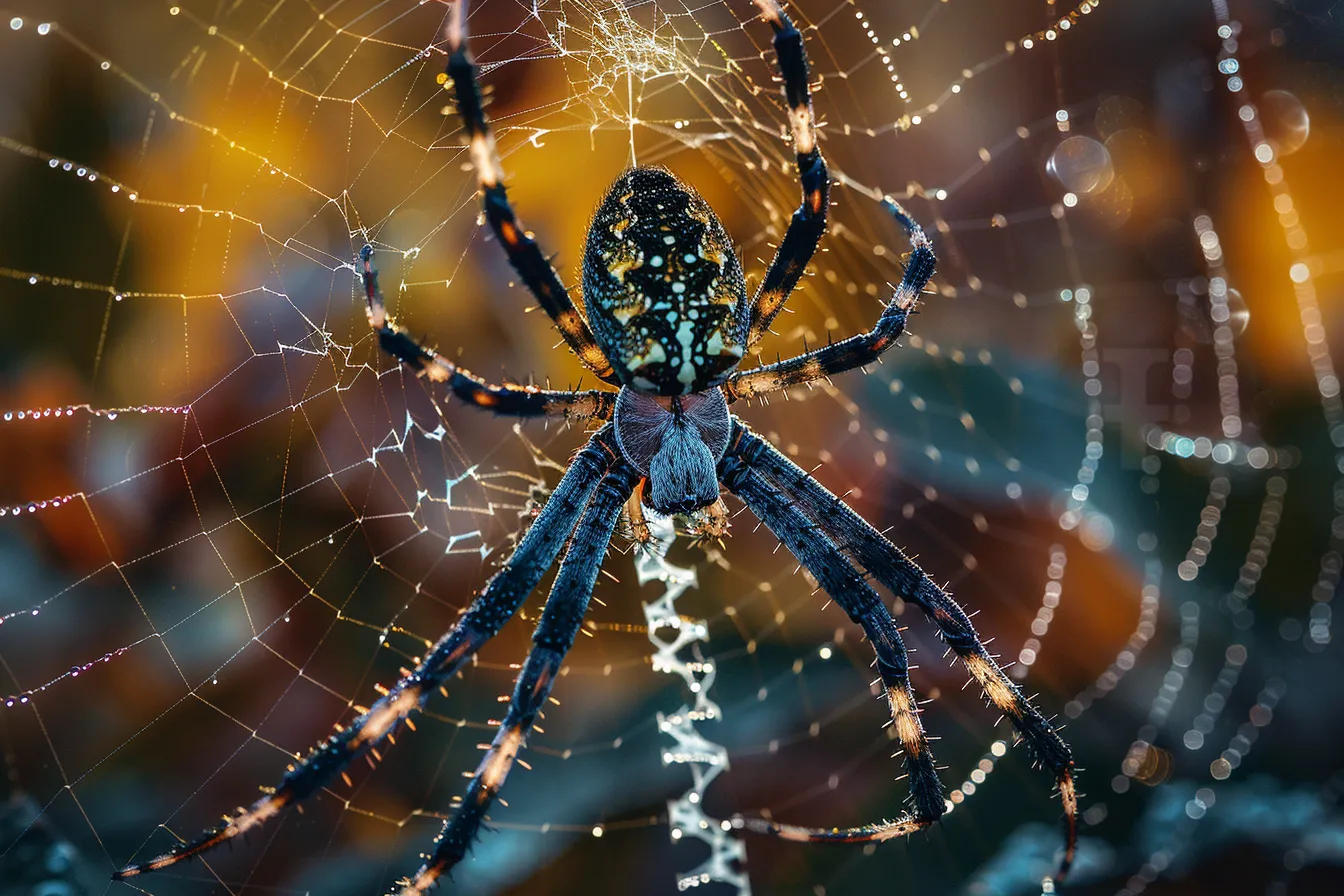 Découvrez les raisons fascinantes pour lesquelles les araignées sortent la nuit