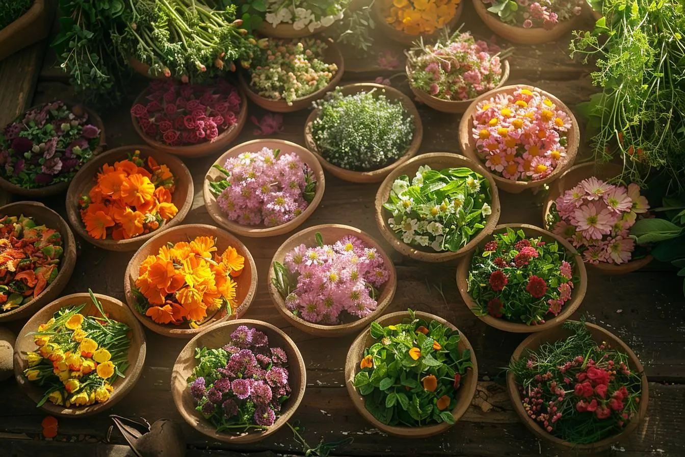 Découvrir les arômes floraux : un voyage sensoriel à travers les fleurs comestibles