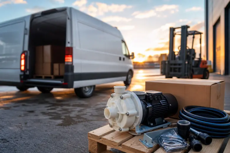 Livraison rapide de pompe rotative AdBlue : options et garanties