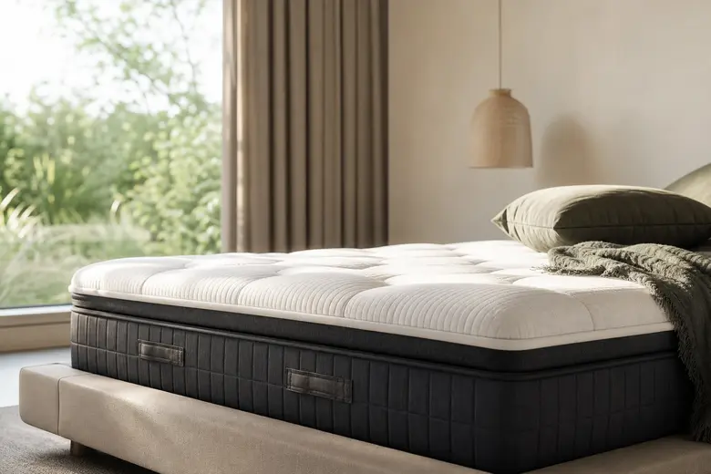 Matelas moelleux mais ferme dessous : Accueil doux avec soutien ferme en profondeur
