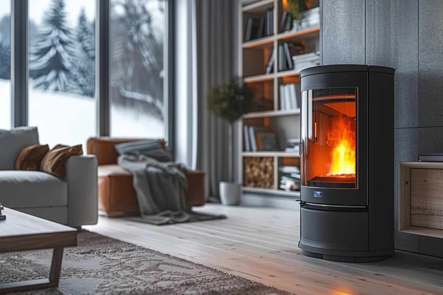 Peut-on utiliser un poêle à granulés comme chauffage principal ?