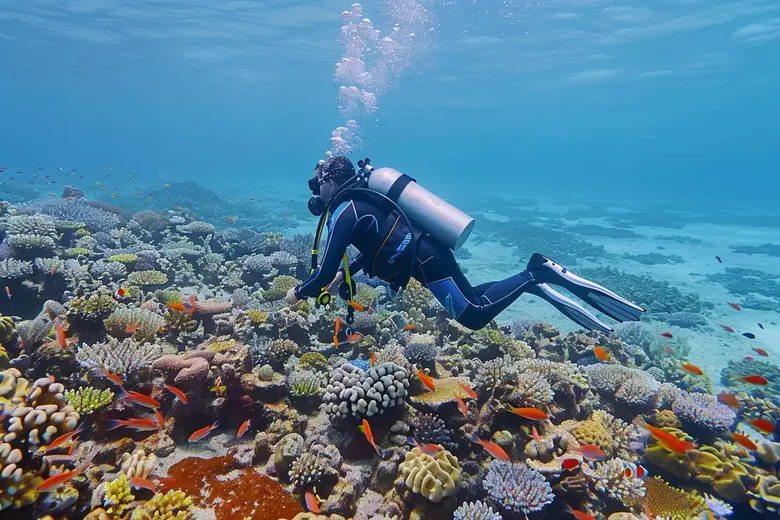 Quelles sont les distinctions entre plongée récifale et plongée en pleine mer ?