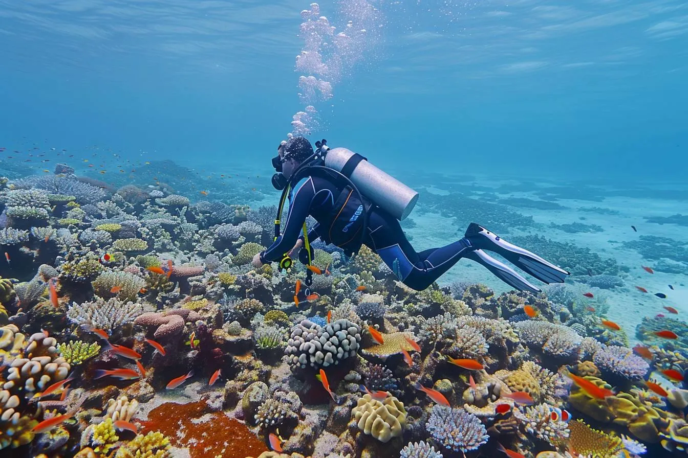 Quelles sont les distinctions entre plongée récifale et plongée en pleine mer ?