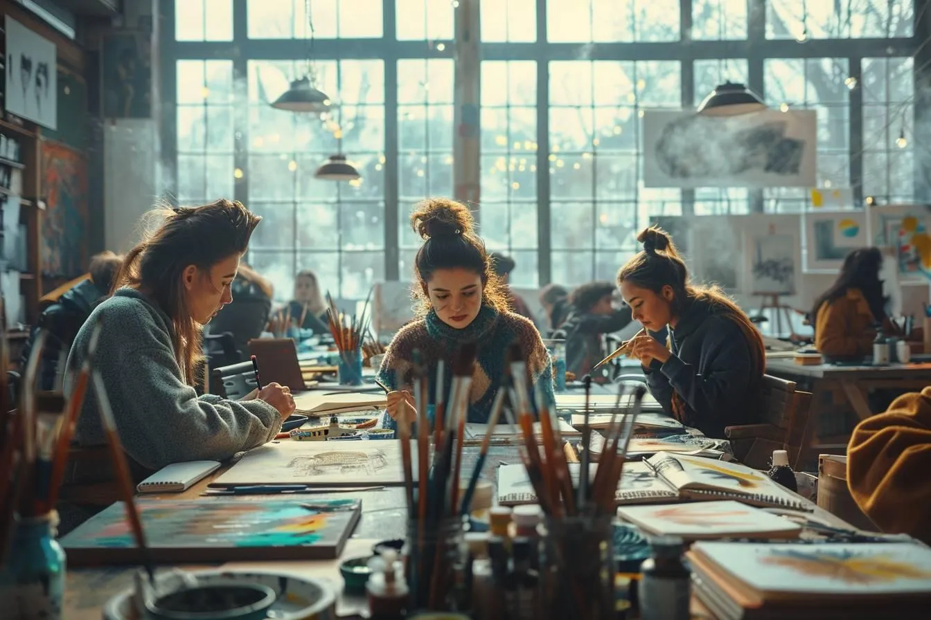 Quels artistes ont influencé le concept de dessin introspectif ?