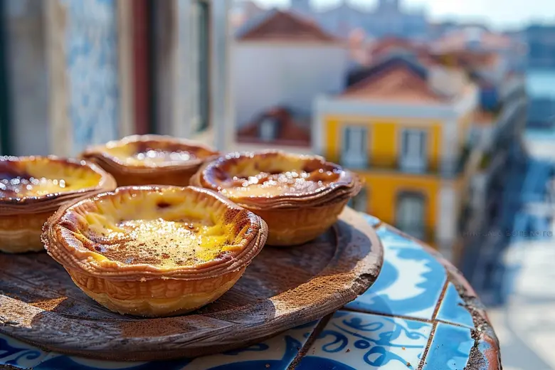 Quels sont les ingrédients clés qui contribuent à la saveur unique des pastéis de nata ?