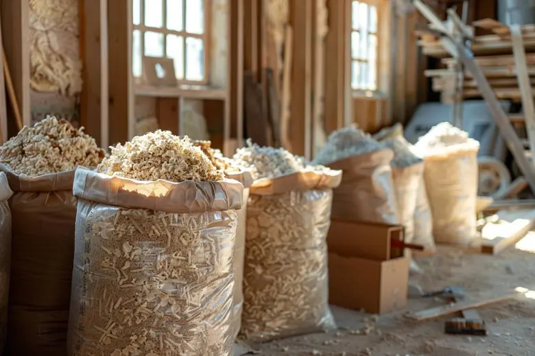 Quels types de cellulose sont utilisés pour l’isolation soufflée ?