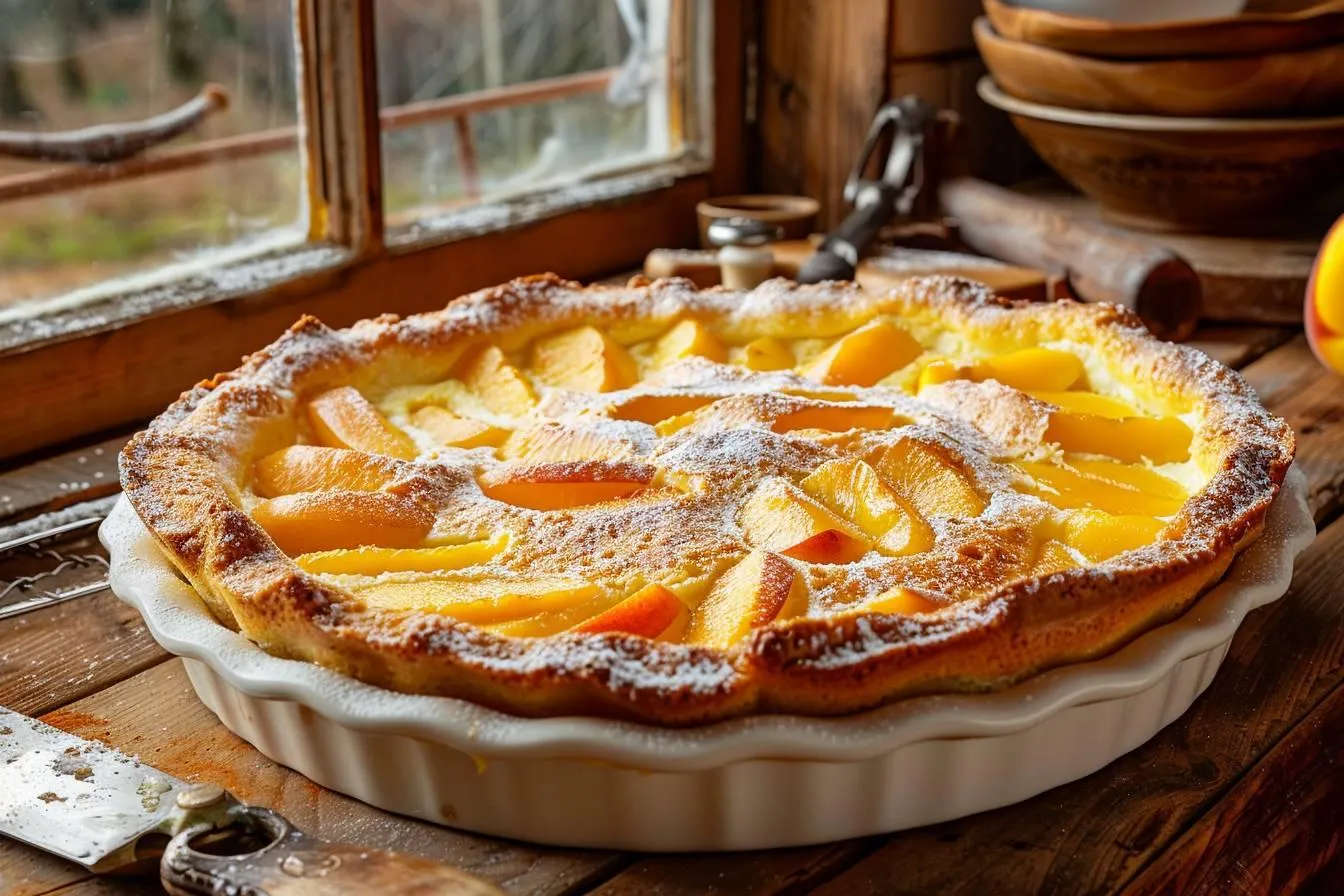 Recette clafoutis à la nectarine