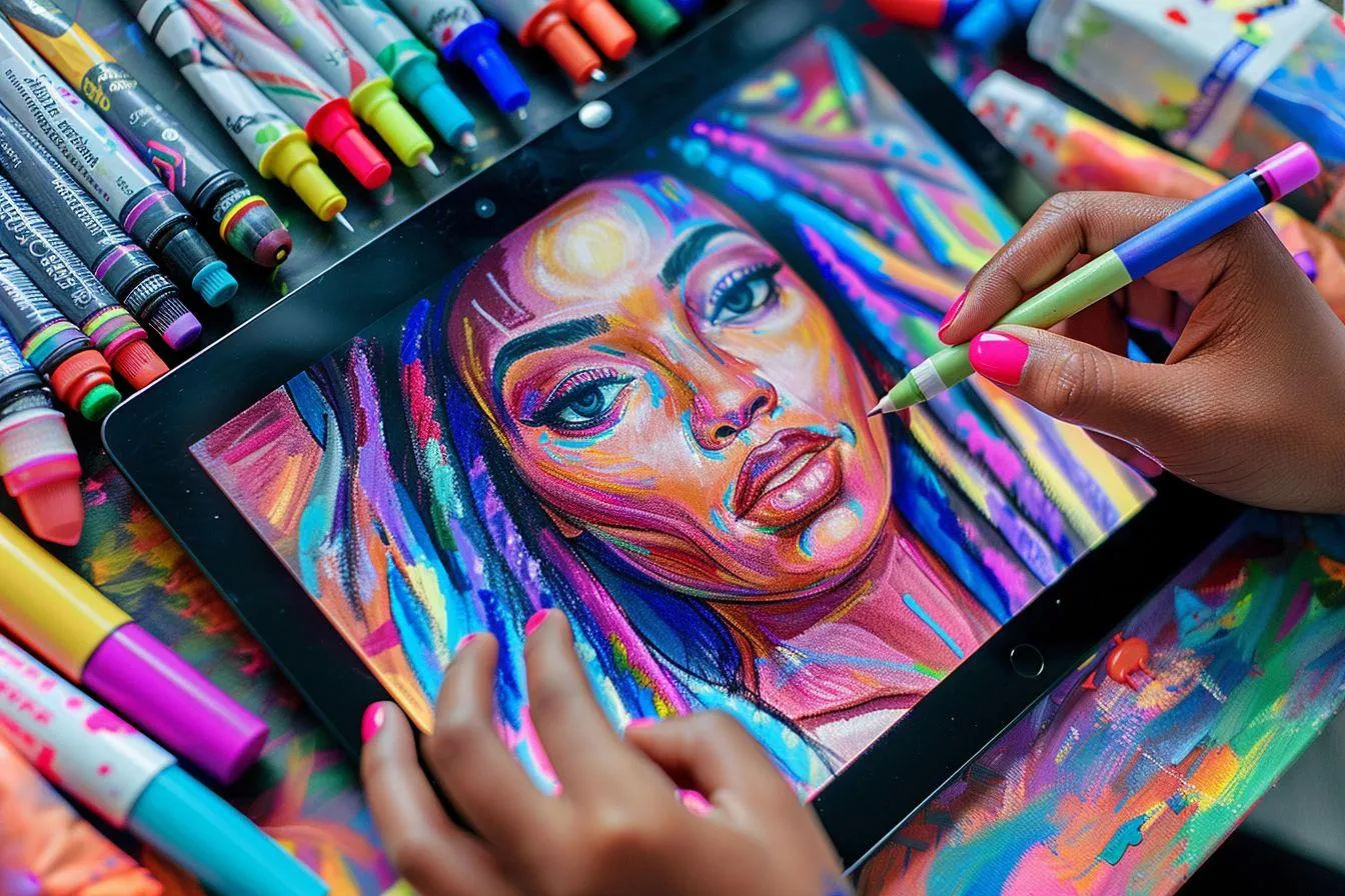 Réaliser un speed‑drawing en direct sur TikTok Live avec caméra overhead