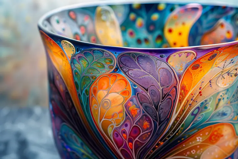 Techniques avancées de peinture pour sublimer le verre soufflé
